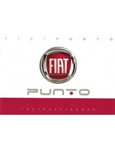 2014 FIAT PUNTO INSTRUCTIEBOEKJE NEDERLANDS