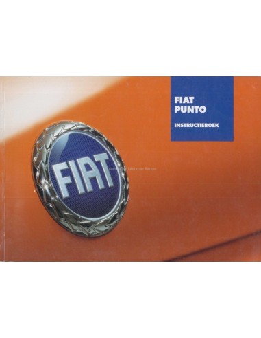 2006 FIAT PUNTO OWNERS MANUAL HANDBOOK DUTCH