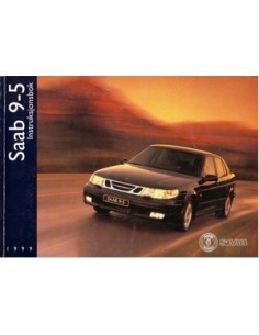 1999 SAAB 9.5 INSTRUCTIEBOEKJE NOORS