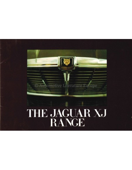 1974 JAGUAR XJ RANGE BROCHURE ENGLISH