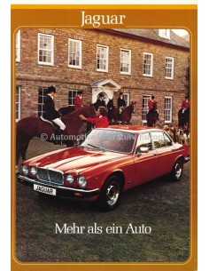 1980 JAGUAR XJ SERIES III BROCHURE GERMAN