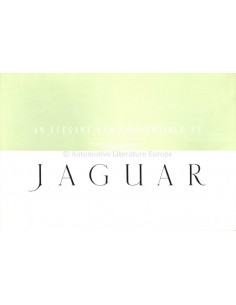 1953 JAGUAR XK 120 PROSPEKT ENGLISCH
