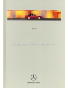 1998 MERCEDES BENZ SL HARDCOVER BROCHURE NEDERLANDS
