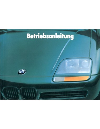 1989 BMW Z1 OWNER'S MANUAL GERMAN