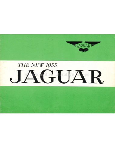 1955 JAGUAR XK 140 / MARK VII BROCHURE ENGELS