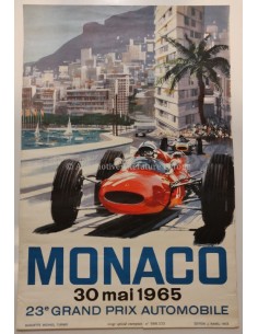 1966 24 HEURES DU MANS ORIGINELE POSTER