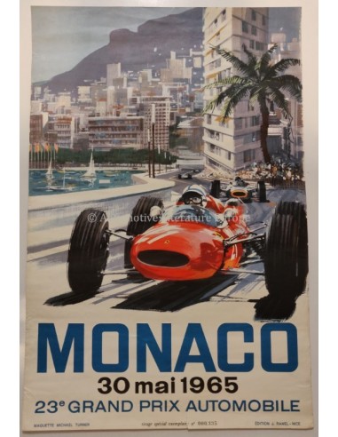 1966 24 HEURES DU MANS ORIGINELE POSTER