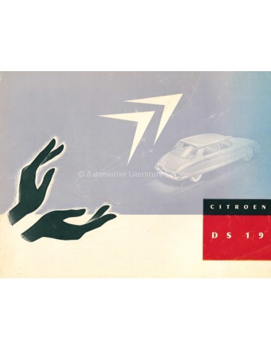 1955 CITROEN DS 19 BROCHURE FRENCH