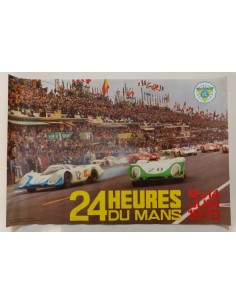 1970 24 HEURES DU MANS ORIGINELE POSTER