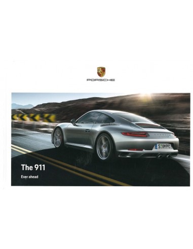 2019 PORSCHE 911 CARRERA TARGA HARDCOVER BROCHURE ENGELS