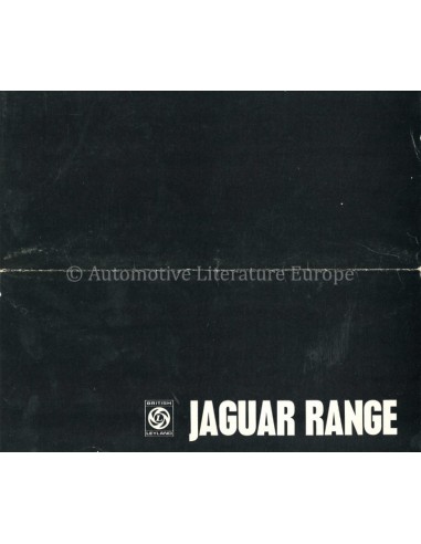 1970 JAGUAR PROGRAMMA BROCHURE ENGELS