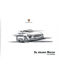 2013 PORSCHE MACAN HARDCOVER BROCHURE NEDERLANDS