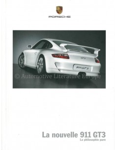 2006 PORSCHE 911 GT3 HARDBACK BROCHURE FRENCH