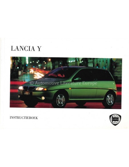 1996 LANCIA Y INSTRUCTIEBOEKJE NEDERLANDS