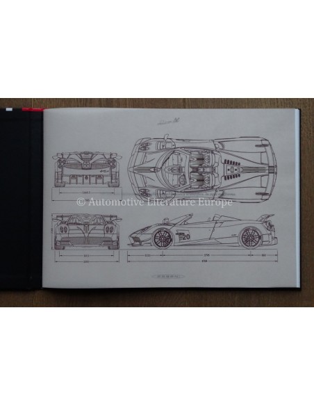 2020 PAGANI HUAYRA BC ROADSTER BROCHURE ITALIAN ENGLISH