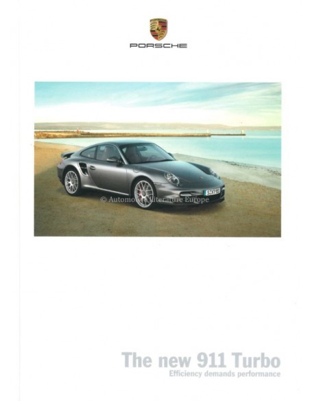 2010 PORSCHE 911 TURBO HARDCOVER BROCHURE ENGELS
