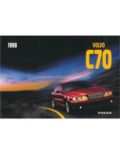 1998 VOLVO C70 COUPE INSTRUCTIEBOEKJE SPAANS