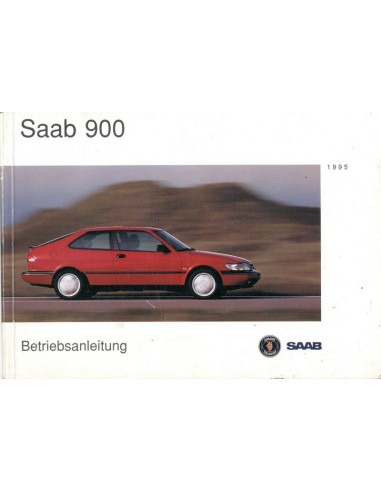 1995 SAAB 900 INSTRUCTIEBOEKJE DUITS