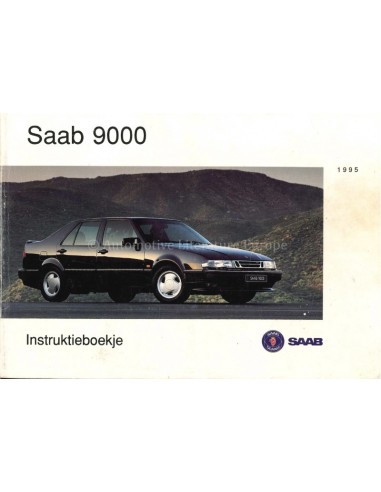 1993 SAAB 9000 INSTRUCTIEBOEKJE NEDERLANDS