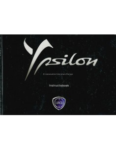 2011 LANCIA YPSILON INSTRUCTIEBOEK NEDERLANDS