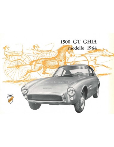 1963 GHIA 1500 GT BROCHURE