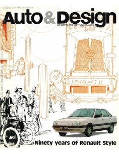 1988 AUTO & DESIGN MAGAZINE ITALIENISCH & ENGLISCH 47