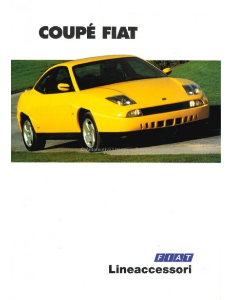 1994 FIAT COUPE LINEACCESSORI NEDERLANDS