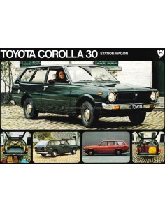 1972 TOYOTA COROLLA 30 PROSPEKT NIEDERLÄNDISCH