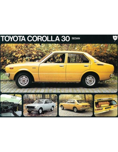 1976 TOYOTA COROLLA 30 BROCHURE NEDERLANDS