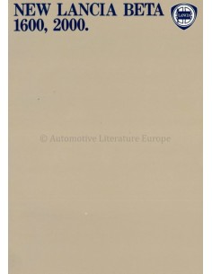 1979 LANCIA BETA BROCHURE ENGELS