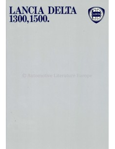 1979 LANCIA DELTA PROSPEKT ENGLISCH