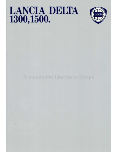 1979 LANCIA DELTA BROCHURE ENGELS