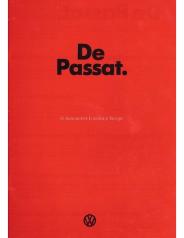 1974 VOLKSWAGEN PASSAT BROCHURE DUTCH