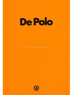 1975 VOLKSWAGEN POLO BROCHURE DUTCH