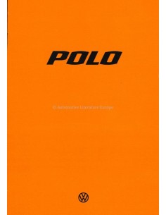1976 VOLKSWAGEN POLO BROCHURE NEDERLANDS