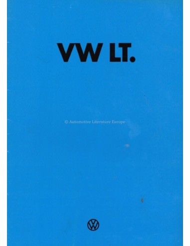 1975 VOLKSWAGEN LT BROCHURE DUTCH