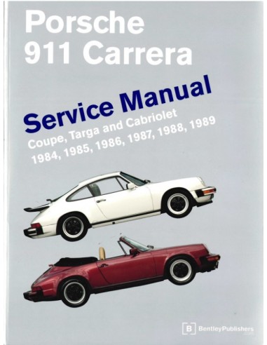 1984 - 1989 PORSCHE 911 CARRERA REPARATIEHANDLEIDING ENGELS