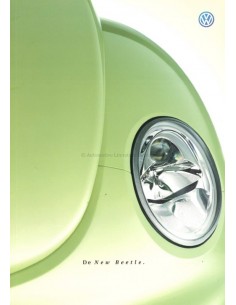 2000 VOLKSWAGEN NEW BEETLE BROCHURE DUTCH