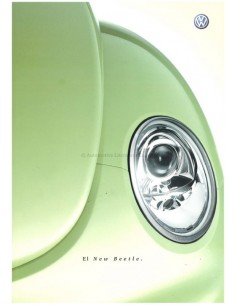 2002 VOLKSWAGEN NEW BEETLE BROCHURE SPAANS