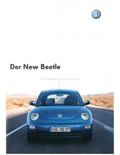2004 VOLKSWAGEN NEW BEETLE BROCHURE DUITS