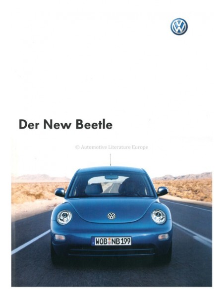 2004 VOLKSWAGEN NEW BEETLE BROCHURE DUITS