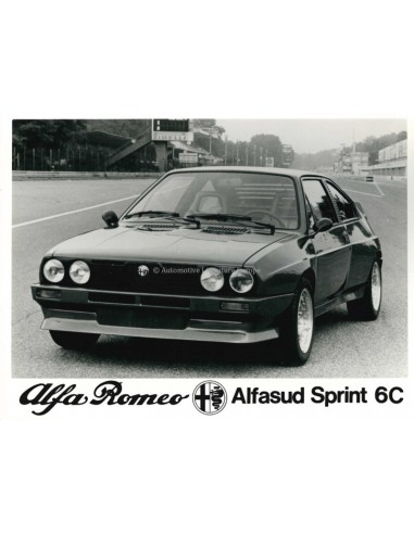 1982 ALFA ROMEO ALFASUD SPRINT 6C PERSFOTO