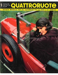 1961 QUATTRORUOTE MAGAZIN 61 ITALIENISCH