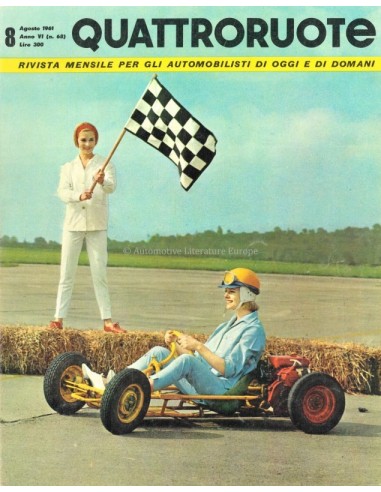 1961 QUATTRORUOTE MAGAZIN 68 ITALIENISCH