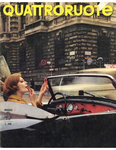 1963 QUATTRORUOTE MAGAZIN 89 ITALIENISCH