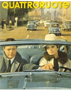 1963 QUATTRORUOTE MAGAZIN 96 ITALIENISCH