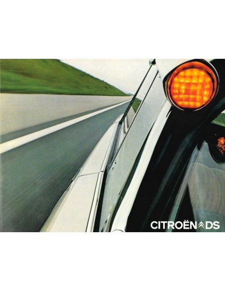 1971 CITROEN DS BROCHURE NEDERLANDS