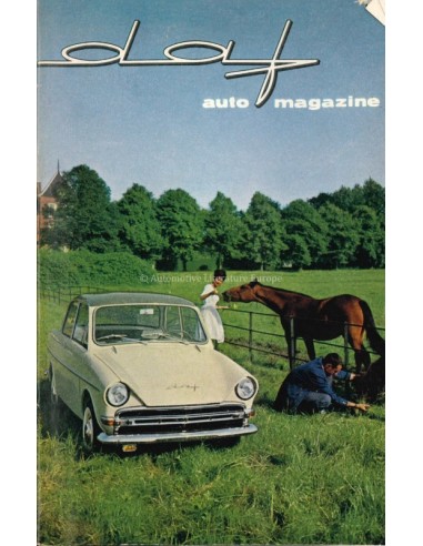 1961 DAF AUTO MAGAZINE 5 NIEDERLÄNDISCH