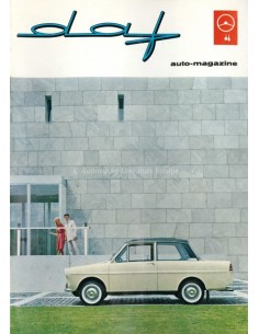 1963 DAF AUTO MAGAZINE 5 DUTCH
