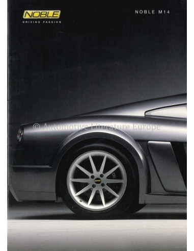 2005 NOBLE M14 BROCHURE ENGELS